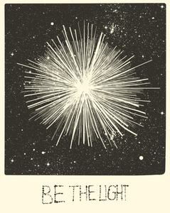 Be The Light Print 8"x10"