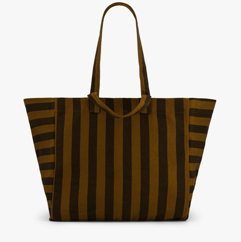 Elisa Tote Bag, Striped