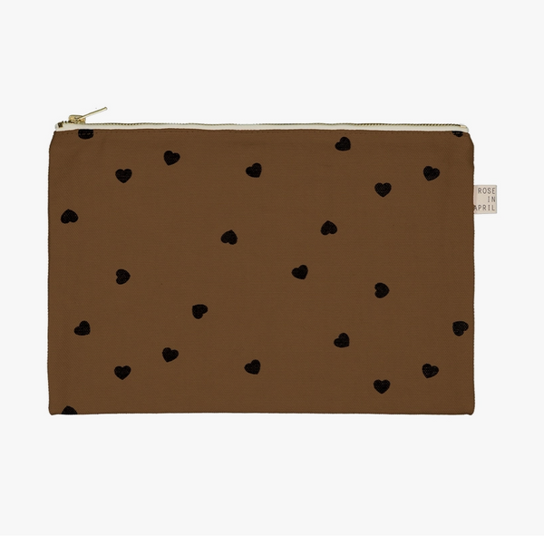 Lili Flat Pouch, Heart