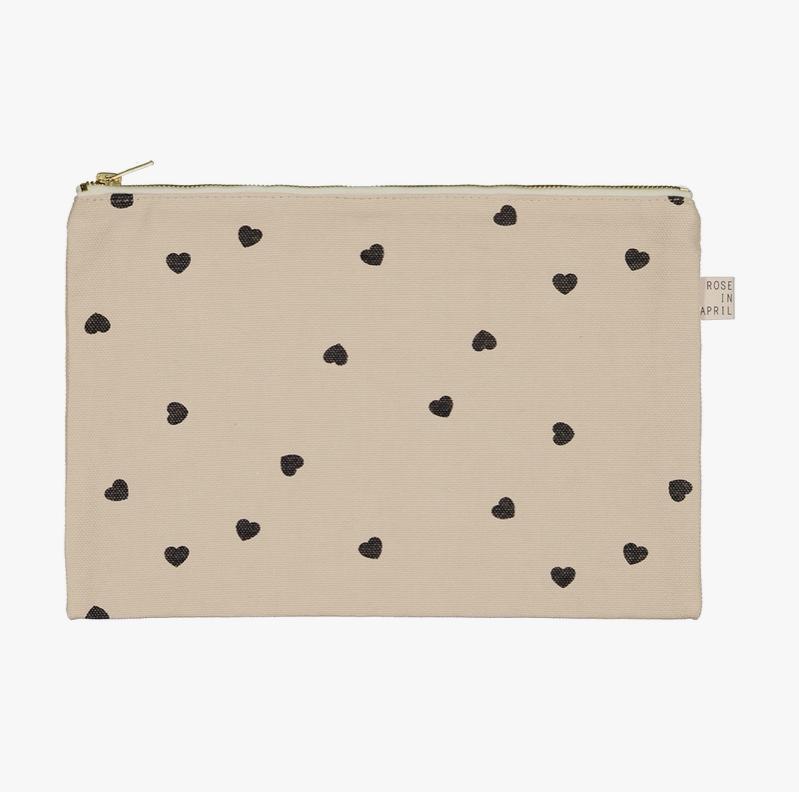 Lili Flat Pouch, Heart