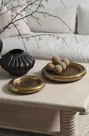 Gold Ceramic Tray