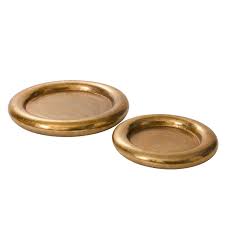 Gold Ceramic Tray