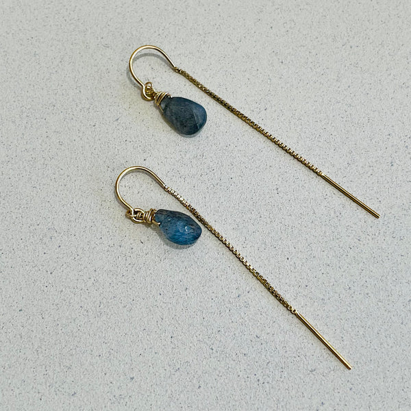 Threader Earrings, 14K Gold Fill