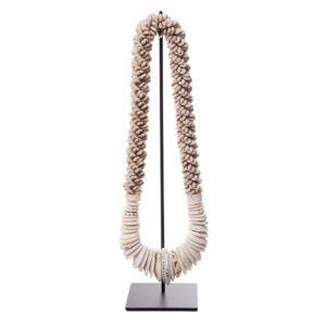 Cowrie & Shell Disc Necklace