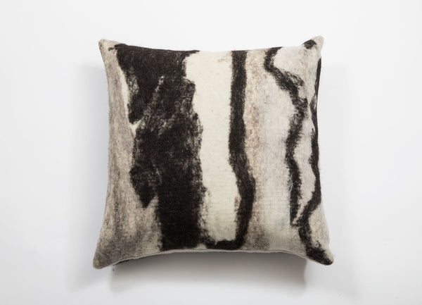 Heritage Abstract Wool Pillow, Large