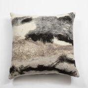 Heritage Abstract Wool Pillow, Large