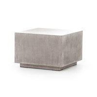 Grey Concrete Cube, Indoor/Outdoor
