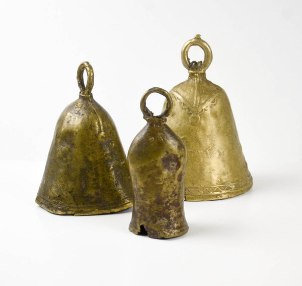 Brass Cow Bell from Sudan