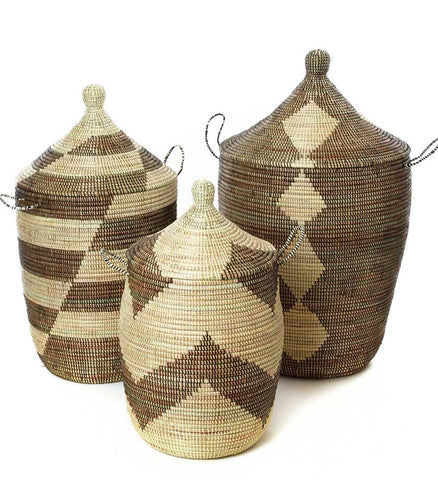 Mixed Pattern Hamper